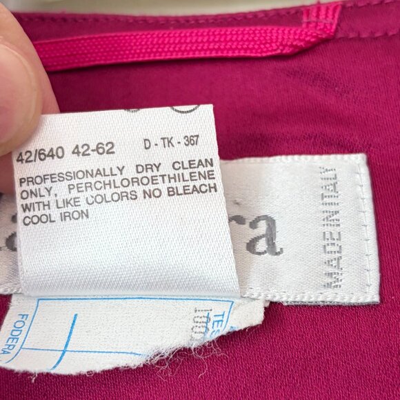 Vintage MaxMara coat jacket 8 fuschia pink - Picture 5 of 8